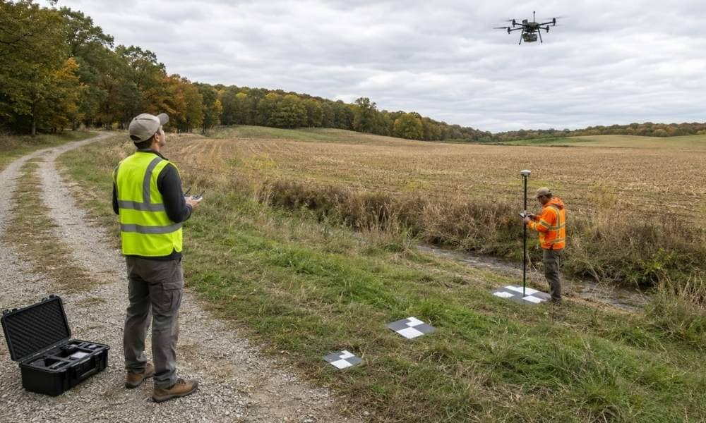 Drone mapping wisconsin - ALTA SURVEY Wisconsin A survey crew uses a drone to map farmland in Wisconsin